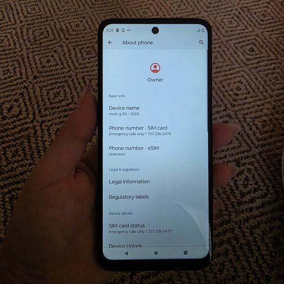 Motorola Moto G 5G 2022 256GB Moonlight Gray Unlocked OPEN BOX Mint XT2213-3 - Picture 1 of 16